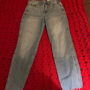 Hollister Light Blue Mom Jean
